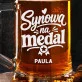 Kufel Personalizowany Dla Synowej Prezent Dla Kobiety: Synowa Na Medal Kufel Personalizowany Dla Synowej Prezent Dla Kobiety: Synowa Na Medal