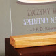 Z okazji świąt życzymy wam - Wydruk na szkle akrylowym z podstawką
