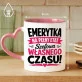 Kubek Z Nadrukiem Na Odejście Na Emeryturę Prezent Dla Emeryta Kobiety: Emerytka Szefowa Czasu Kubek Z Nadrukiem Na Odejście Na Emeryturę Prezent Dla Emeryta Kobiety: Emerytka Szefowa Czasu