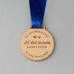 Za wytrwałość w małżeństwie - Drewniany medal