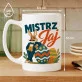 Kubek Z Nadrukiem Na Wielkanoc Prezent Dla Mężczyzny: Mistrz Jaj Kubek Z Nadrukiem Na Wielkanoc Prezent Dla Mężczyzny: Mistrz Jaj