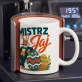 Kubek Z Nadrukiem Na Wielkanoc Prezent Dla Mężczyzny: Mistrz Jaj Kubek Z Nadrukiem Na Wielkanoc Prezent Dla Mężczyzny: Mistrz Jaj