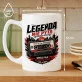 Kubek Z Nadrukiem Dla Znajomego Prezent Dla Mężczyzny: Legenda Nie Pyta Kubek Z Nadrukiem Dla Znajomego Prezent Dla Mężczyzny: Legenda Nie Pyta