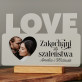 Zakochani do szaleństwa - Wydruk na szkle akrylowym love