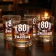Szklanka Do Whisky Na 80 Prezent Dla Mężczyzny: 80 I Nie Zwalniam Szklanka Do Whisky Na 80 Prezent Dla Mężczyzny: 80 I Nie Zwalniam