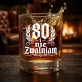 Szklanka Do Whisky Na 80 Prezent Dla Mężczyzny: 80 I Nie Zwalniam Szklanka Do Whisky Na 80 Prezent Dla Mężczyzny: 80 I Nie Zwalniam
