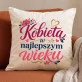 Poduszka Dekoracyjna Na 50 Prezent Na 50 Urodziny Dla Kobiety: Dojrzała Elegancja