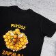 Zapylaj do pasieki - Czarna koszulka męska
