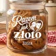Słoik Na Ciastka z Grawerem Na 50 Rocznicę Ślubu Prezent Dla Kobiety: Razem Jak Złoto Słoik Na Ciastka z Grawerem Na 50 Rocznicę Ślubu Prezent Dla Kobiety: Razem Jak Złoto