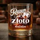 Szklanki Do Whisky z Grawerem Na 50 Rocznicę Ślubu Prezent Dla Kobiety: Razem Jak Złoto Szklanki Do Whisky z Grawerem Na 50 Rocznicę Ślubu Prezent Dla Kobiety: Razem Jak Złoto