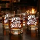 Szklanka Do Whisky Dla Syna Prezent Dla Mężczyzny: Synu, Trzymaj Poziom Szklanka Do Whisky Dla Syna Prezent Dla Mężczyzny: Synu, Trzymaj Poziom