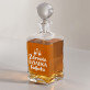 zdrowie dziadka - grawerowana karafka do whisky
