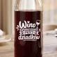 Karafka Do Wina Na Dzień Dziadka i Babci Prezent Dla Babci i Dziadka Pary: Dziadkowy Toast