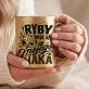Złoty Kubek Dla Rybaka Prezent Dla Mężczyzny: Wędkarski Humor Vintage