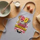 Fartuch Na 90 Urodziny Prezent Dla Kobiety: 90 Lat I Dalej Mieszam