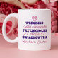 Zestaw prezentowy dla przyjaciółki z prośbą o świadkowanie z kubkiem i satynową opaską