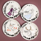 Zestaw talerzy Disney Kraina Lodu 4 szt