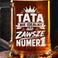 Kufel Dla Taty Prezent Na Dzień Ojca Dla Mężczyzny: Tata Zawsze Numer 1