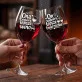 Dwa Kieliszki Do Wina Dla Pary Prezent Dla Pary: Zgrana Para Dwa Kieliszki Do Wina Dla Pary Prezent Dla Pary: Zgrana Para
