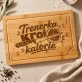 Deska Do Krojenia Dla Trenerki Personalnej Prezent Dla Kobiety: Kalorie Pod Ostrzem Deska Do Krojenia Dla Trenerki Personalnej Prezent Dla Kobiety: Kalorie Pod Ostrzem