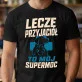 Koszulka Męska Dla Weterynarza Prezent Dla Mężczyzny: Leczę Przyjaciół