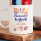 Zimowy kubek - Zimowe skarpetki w kubku