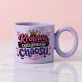 Kubek Z Okrągłym Uchem Na Imieniny Prezent Dla Kobiety: Żartobliwa Typografia Kubek Z Okrągłym Uchem Na Imieniny Prezent Dla Kobiety: Żartobliwa Typografia