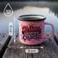 Kubek Emaliowany Na Imieniny Prezent Dla Kobiety: Żartobliwa Typografia Kubek Emaliowany Na Imieniny Prezent Dla Kobiety: Żartobliwa Typografia