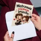 Kartka z Życzeniami Na Rocznicę Ślubu Na Walentynki Dla Pary: Chibi Miłość I Humor Kartka z Życzeniami Na Rocznicę Ślubu Na Walentynki Dla Pary: Chibi Miłość I Humor