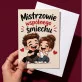 Kartka z Życzeniami Na Rocznicę Ślubu Na Walentynki Dla Pary: Chibi Miłość I Humor Kartka z Życzeniami Na Rocznicę Ślubu Na Walentynki Dla Pary: Chibi Miłość I Humor