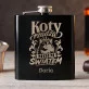 Piersiówka z Grawerem Dla Kociary Prezent Dla Kobiety: Koty Rządzą Moim Światem Piersiówka z Grawerem Dla Kociary Prezent Dla Kobiety: Koty Rządzą Moim Światem
