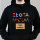 Złota rączka - Bluza męska czarna z kapturem