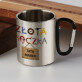 Złota rączka - Kubek metalowy z karabińczykiem