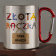 Złota rączka - Kubek metalowy z karabińczykiem Złota rączka - Kubek metalowy z karabińczykiem