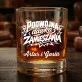 Szklanki Do Whisky z Grawerem Dla Bliźniaków Prezent Dla Pary: Podwójna Dawka Szklanki Do Whisky z Grawerem Dla Bliźniaków Prezent Dla Pary: Podwójna Dawka