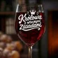 Kieliszek Do Wina Dla Partnerki Prezent Na Walentynki Dla Kobiety: Królowa Z Własnymi Zasadami