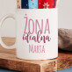 Żona idealna - Zimowe skarpetki w kubku