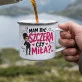 Kubek Emaliowany Dla Kobiety Prezent Dla Kobiety: Mam Być Szczera Czy Miła Kubek Emaliowany Dla Kobiety Prezent Dla Kobiety: Mam Być Szczera Czy Miła