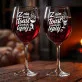 Dwa Kieliszki Do Wina Na Walentynki Prezent Na Rocznicę Dla Pary: Toast Dla Pary