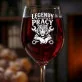Kieliszek Do Wina Na 50 Prezent Na 50 Urodziny Dla Mężczyzny: Legendy Nie Kończą Pracy Kieliszek Do Wina Na 50 Prezent Na 50 Urodziny Dla Mężczyzny: Legendy Nie Kończą Pracy