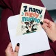 Kartka z Życzeniami Dla Przyjaciół Dla Pary: Neonowa Zabawa Kartka z Życzeniami Dla Przyjaciół Dla Pary: Neonowa Zabawa