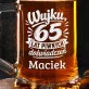 Kufel Personalizowany z Grawerem Na 65 Urodziny Dla Wujka Prezent: Wujkowy Toast