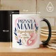 Kubek Z Nadrukiem Dla Przyszłej Mamy Prezent Na Dzień Mamy Dla Kobiety: Przyszła Mama Akwarela Kubek Z Nadrukiem Dla Przyszłej Mamy Prezent Na Dzień Mamy Dla Kobiety: Przyszła Mama Akwarela
