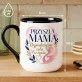 Kubek Z Nadrukiem Dla Przyszłej Mamy Prezent Na Dzień Mamy Dla Kobiety: Przyszła Mama Akwarela Kubek Z Nadrukiem Dla Przyszłej Mamy Prezent Na Dzień Mamy Dla Kobiety: Przyszła Mama Akwarela