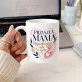 Kubek Z Nadrukiem Dla Przyszłej Mamy Prezent Na Dzień Mamy Dla Kobiety: Przyszła Mama Akwarela Kubek Z Nadrukiem Dla Przyszłej Mamy Prezent Na Dzień Mamy Dla Kobiety: Przyszła Mama Akwarela
