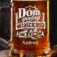 Kufel Personalizowany Na Nowy Dom Prezent Dla Mężczyzny: Dom Godny Właściciela Kufel Personalizowany Na Nowy Dom Prezent Dla Mężczyzny: Dom Godny Właściciela