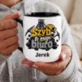 Kubek Personalizowany Na Barbórkę Prezent Dla Górnika Mężczyzny: Szyb To Moje Biuro Kubek Personalizowany Na Barbórkę Prezent Dla Górnika Mężczyzny: Szyb To Moje Biuro
