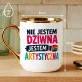 Kubek Z Nadrukiem Dla Artystycznej Duszy Prezent Dla Kobiety: Jestem Artystyczna Kubek Z Nadrukiem Dla Artystycznej Duszy Prezent Dla Kobiety: Jestem Artystyczna