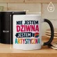 Kubek Z Nadrukiem Dla Artystycznej Duszy Prezent Dla Kobiety: Jestem Artystyczna Kubek Z Nadrukiem Dla Artystycznej Duszy Prezent Dla Kobiety: Jestem Artystyczna