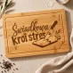 Deska Do Krojenia Dla Świadkowej Prezent Dla Kobiety: Krojenie Stresu Deska Do Krojenia Dla Świadkowej Prezent Dla Kobiety: Krojenie Stresu